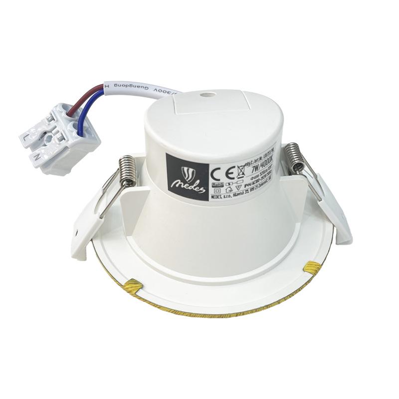 LED fény 7W / IP44 / DR01 / SMD / 4000K - LDL153/WL