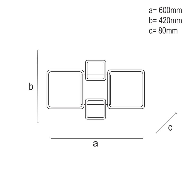 LED világítás + vezérlés 70W - J3321/B