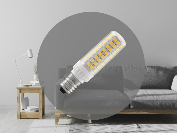 LED izzó 6,4W – E14 / SMD / 2800 K – ZLS014