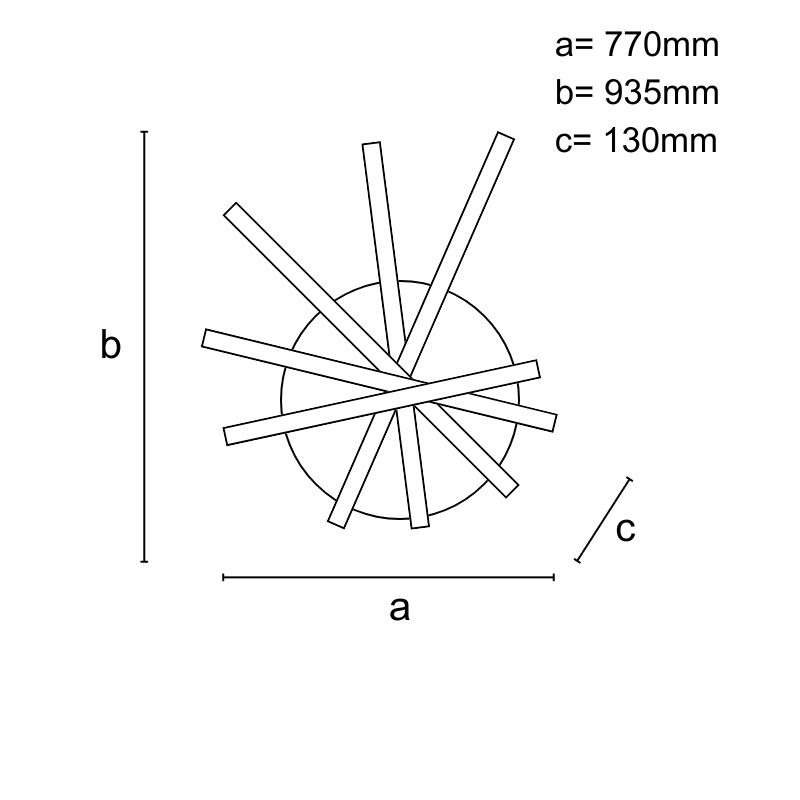 LED világítás + vezérlés 120W - J3345/B