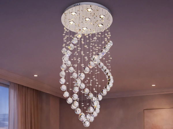 NAURU kristálycsillár 24W - N3013