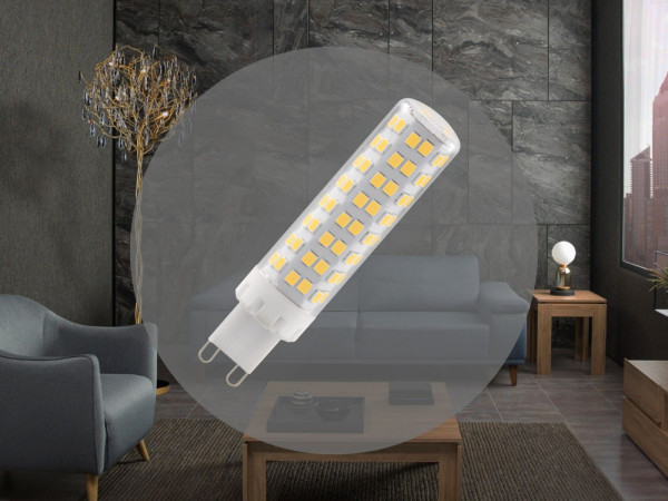 LED izzó 7,6W - G9 / SMD / 4000K - ZLS628