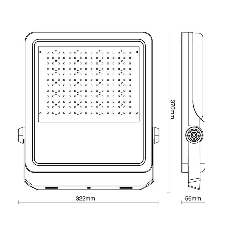 LED reflektorok PROFI Plus 150W / 5000K - LF4026S 3