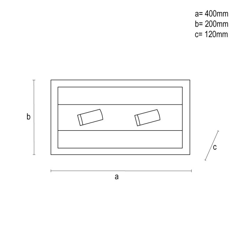 LED mennyezeti lámpa + távvezérlő 50W - TA1332/B 15