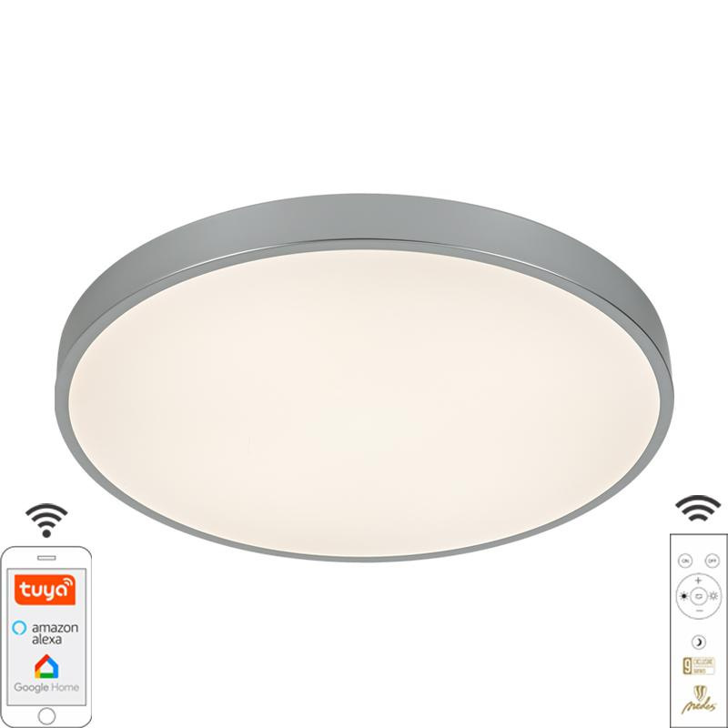 LED mennyezeti lámpa OPÁL + távvezérlő + Wifi 48W - LC902AS/SI 2