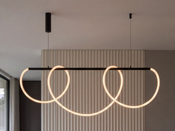 LED függesztett lámpa + távirányító 105 W – J4396/B