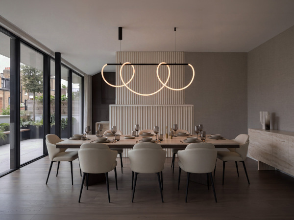 LED függesztett lámpa + távirányító 105 W – J4396/B 1