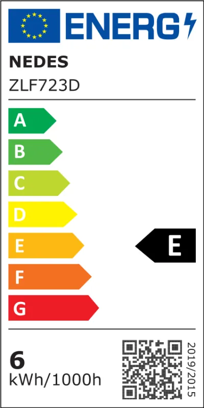 LED Filament 6W - C35 / E14 / 4000K - ZLF723D