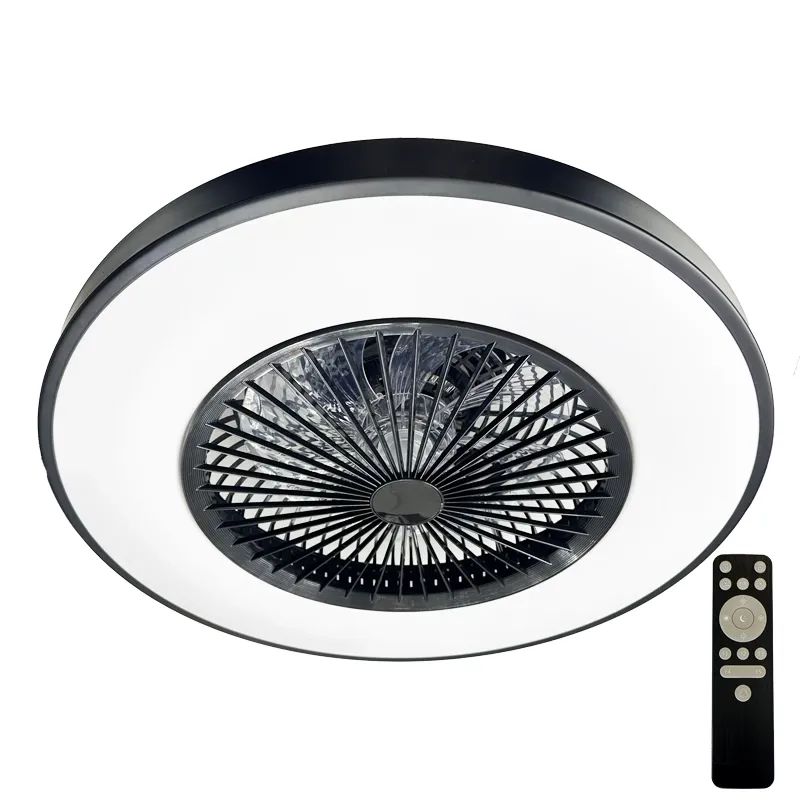 LED mennyezeti lámpa + mennyezeti ventilátor + távvezérlő 72W - LCL6351 2