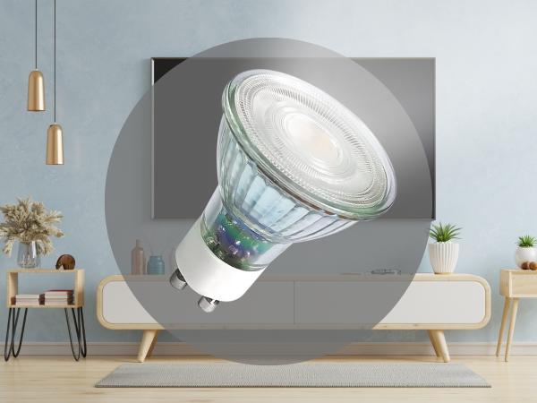 LED izzó 4,7W - GU10 / SMD / 4000K - ZLS1425D 1