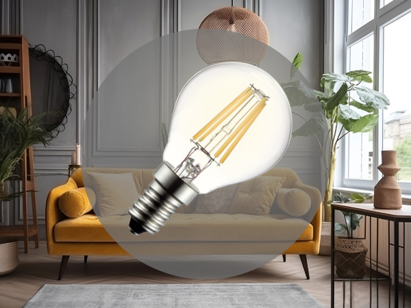 LED Izzo 6W - G45 / E14 / SMD / 3000K - ZLF813 1