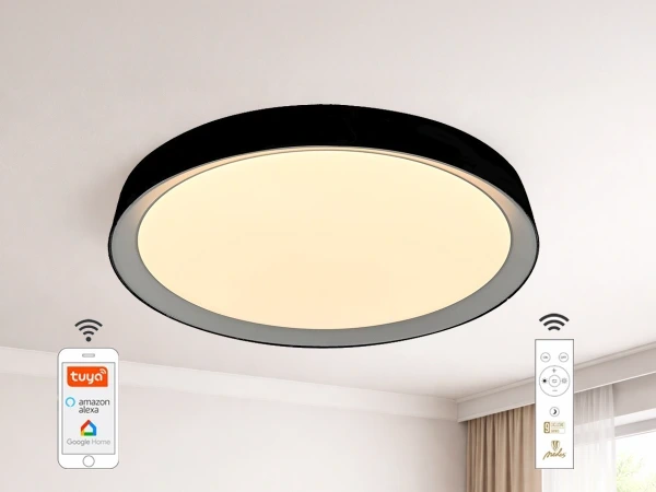 LED mennyezeti lámpa OPAL + távirányító + Wifi 48W - LC902JB