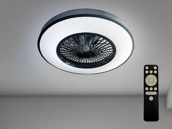 LED mennyezeti lámpa + mennyezeti ventilátor + távvezérlő 72W - LCL6351 1