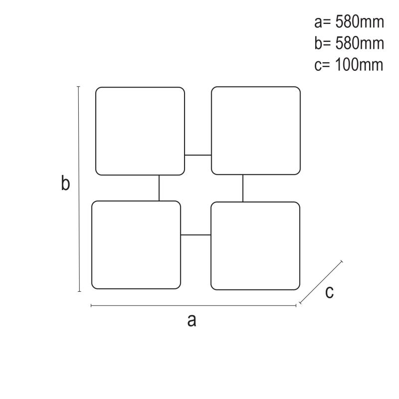 LED világítás + vezérlés 160W - J2304/CH