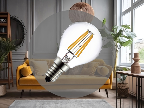 LED Izzo 6W - G45 / E14 / SMD / 3000K - ZLF813