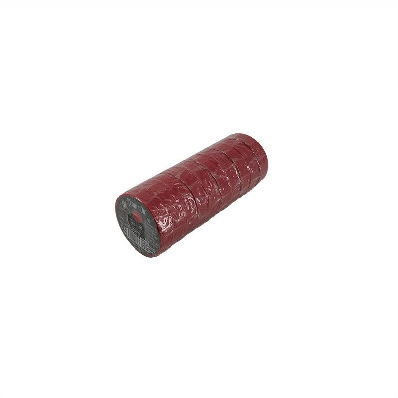 Szigetelő szalag 15mm/10m piros -TP1510/RD