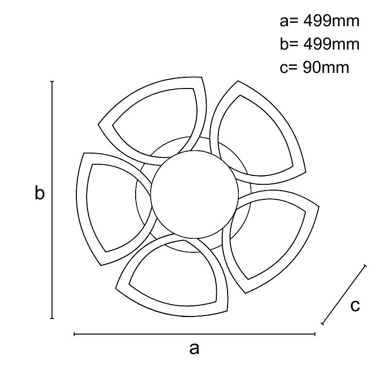 LED világítás + vezérlés 145W - J3350/W