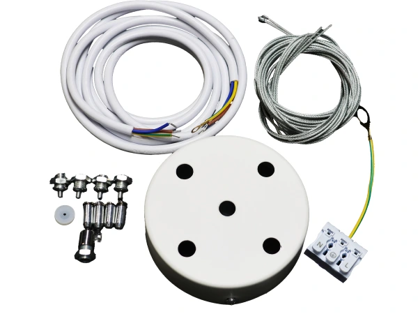 Felfüggesztési tartozékok fehér színben a CL7463 - SN712 LED-es lámpatesthez 1
