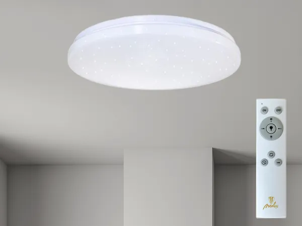 LED mennyezeti lámpa STAR + távvezérlő 48W - LCL535AS