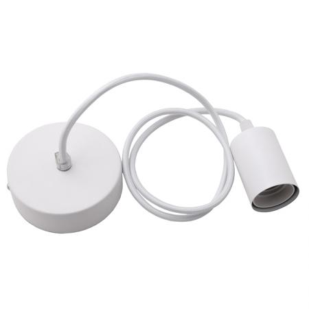 Foglalat E27/1m/fehér -BH511