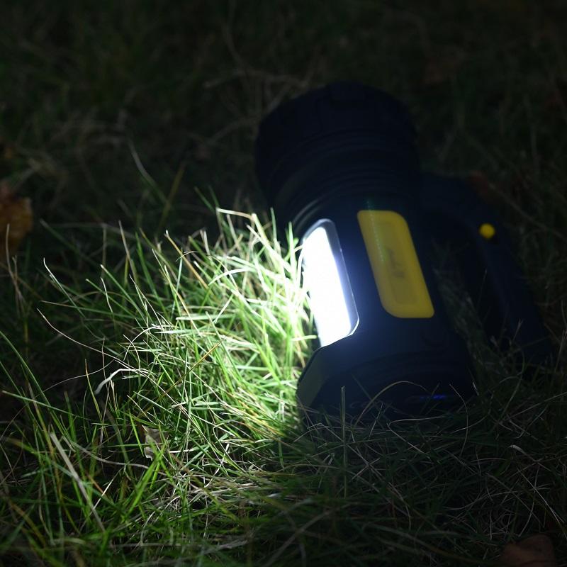 LED tölthető lámpa+powerbank - FS01R