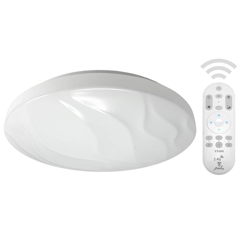 LED mennyezeti lámpa OPÁL+távvezérlő 50W/CLR1/SMD/RC - LC801W