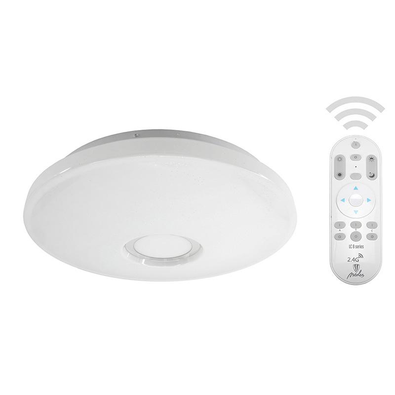 LED mennyezeti lámpa STAR+távvezérlő 50W/CLR2/SMD/RC/AS - LC811U
