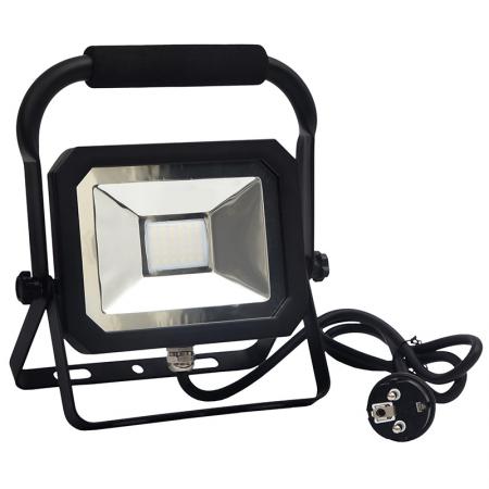 LED reflektor 20W+fogantyú/4000K/BK/H - LF1022H